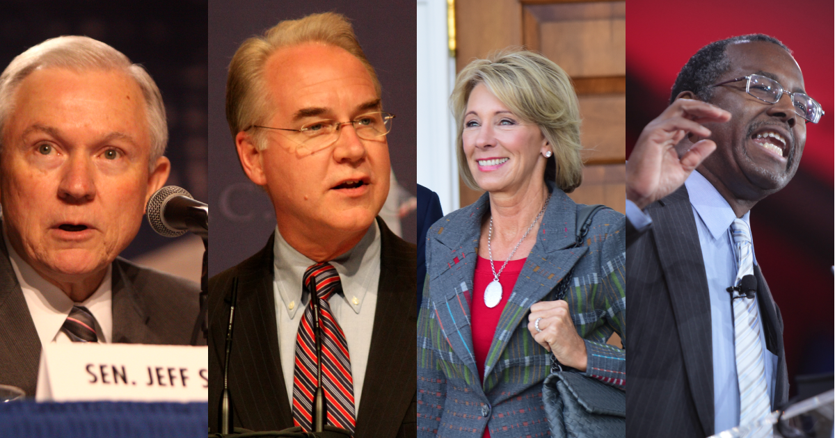 Four Trump Cabinet Nominees We Are Watching
