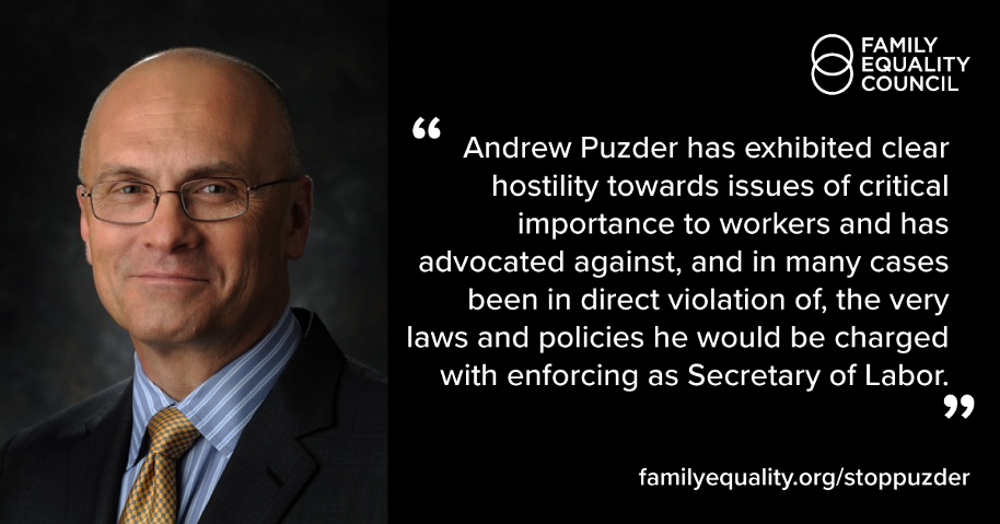 Labor Secretary Nominee Andrew Puzder is No Friend to American Workers