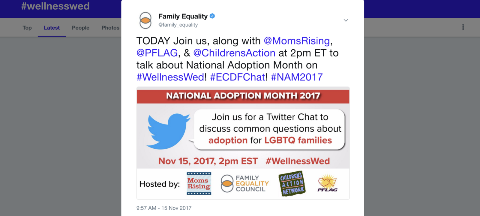 Recap: Adoption & LGBTQ Families Twitter Chat