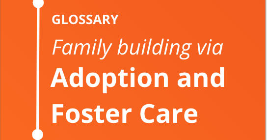 Glossary – Family Building via Adoption & Foster Care