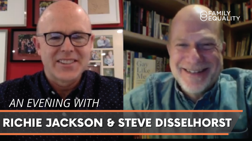 WATCH: Gay Dads Who Write: A Reading with Richie Jackson & Steve Disselhorst