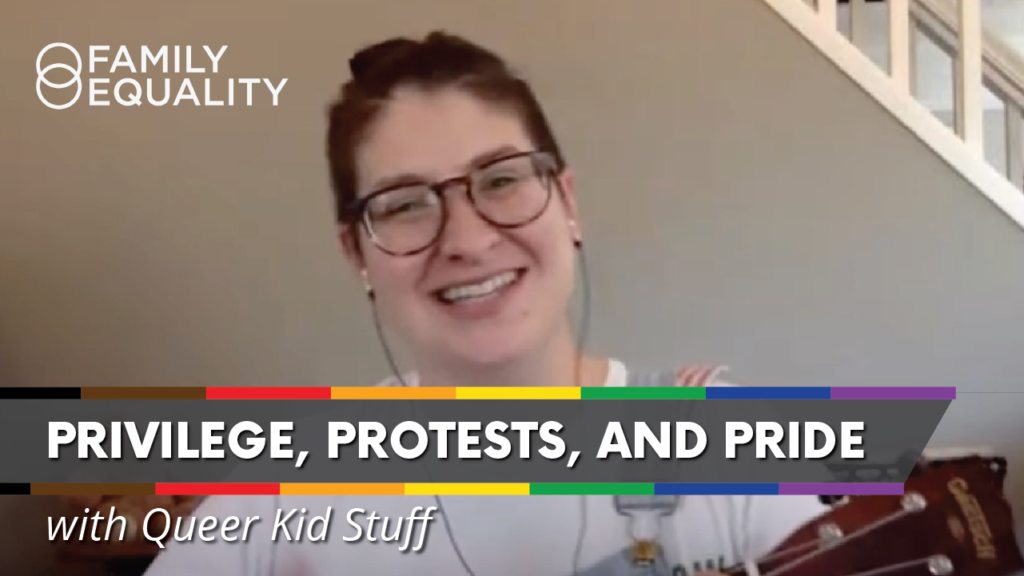WATCH: Explaining Privilege, Protests, and LGBTQ+ Pride to Kids (ft. Queer Kid Stuff)