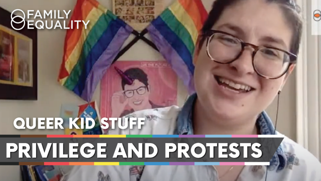 WATCH: Protest Signs, Privilege, and Black LGBTQ+ Revolutionaries (ft. Queer Kid Stuff)