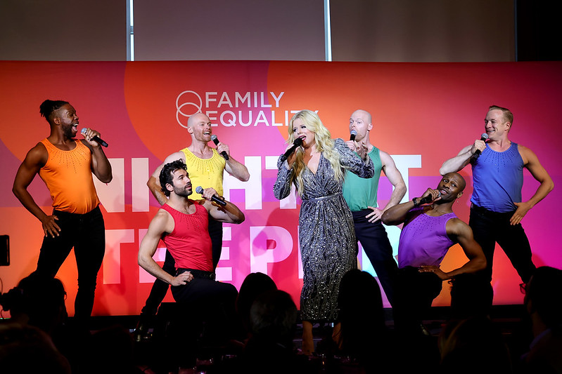 Megan Hilty performs during Family Equality's Night at the Pier at Pier Sixty at Chelsea Piers on May 12, 2025 in New York City.
