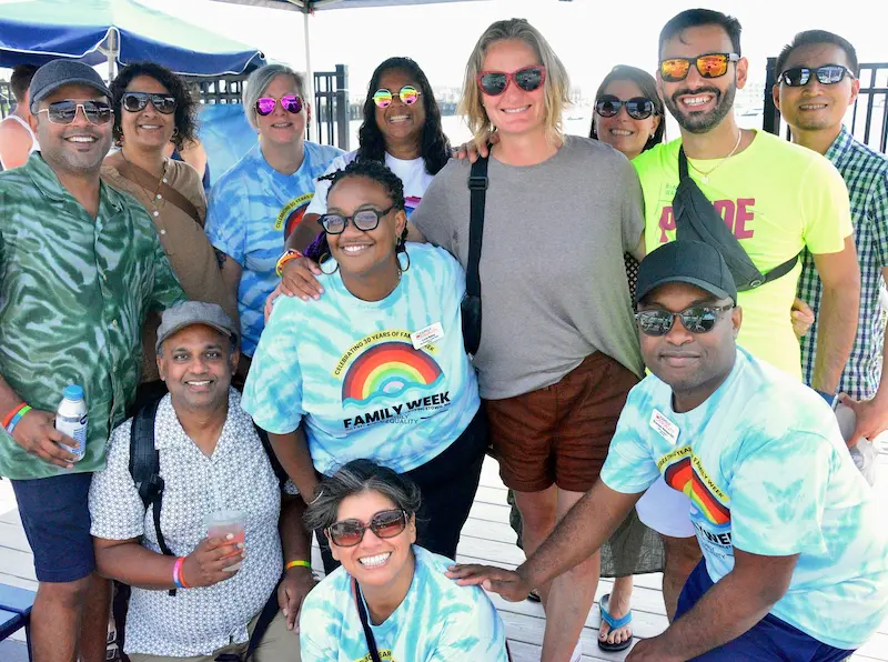 Group of people at Family Week
