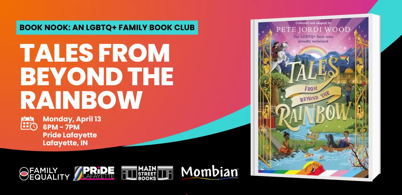 Book Nook: An LGBTQ+ Family Book Club – Tales from Beyond the Rainbow